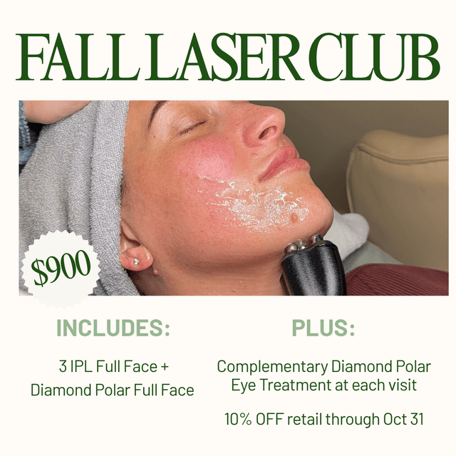 Fall Laser Club at Wanderline Esthetics in Roanoke, VA